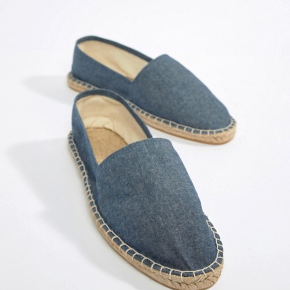NWT Denim ASOS espadrilles